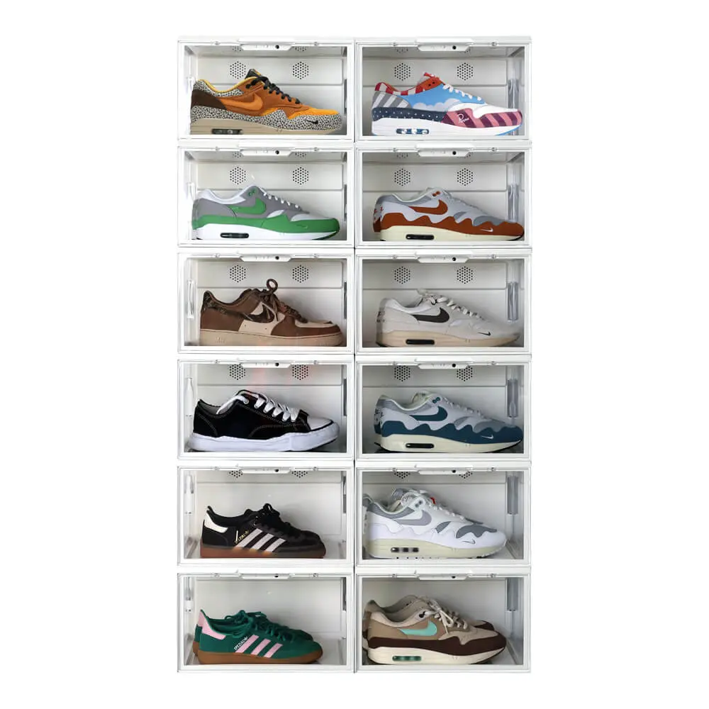 Boîte sneakers LED blanche | 12-pack