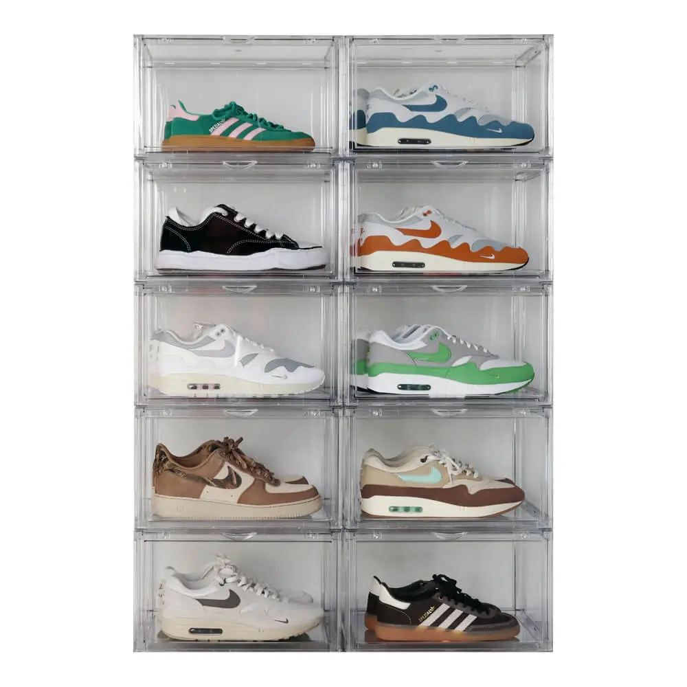Boîte sneakers transparente | 10-pack