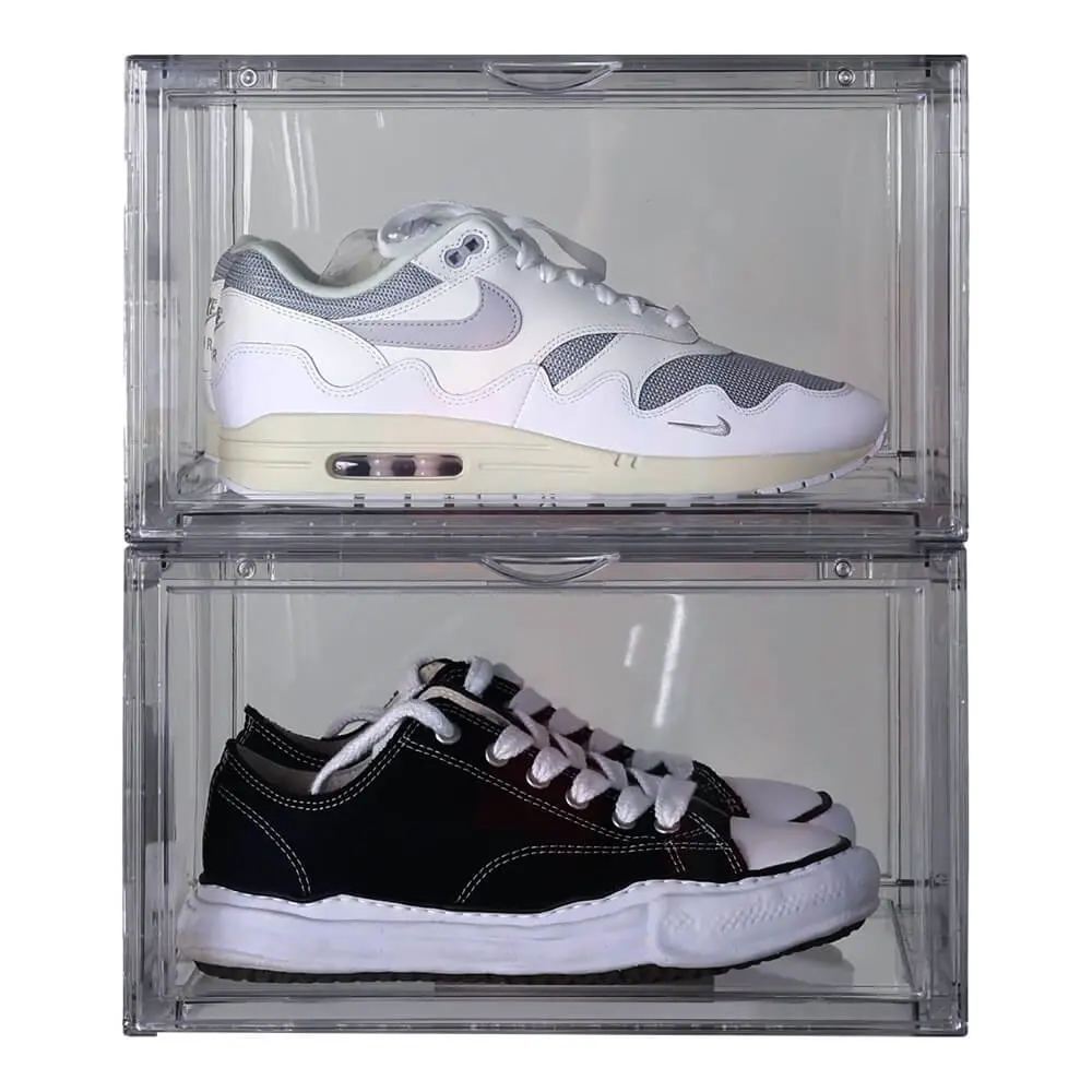 Boîte sneakers transparente | 2-pack